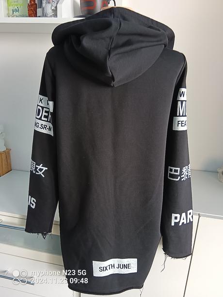 Cardigan s kapucí zn."by dimli", 