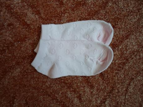 Růžové nízké kotníčkové ponožky, 27