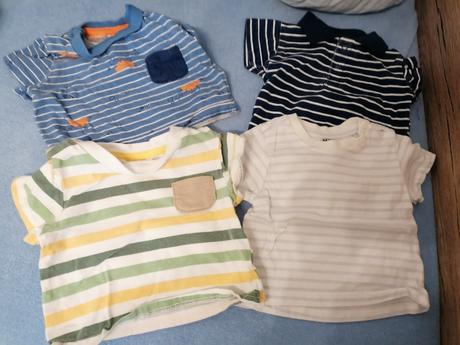 Kojenecká trika (velikost 56), 56