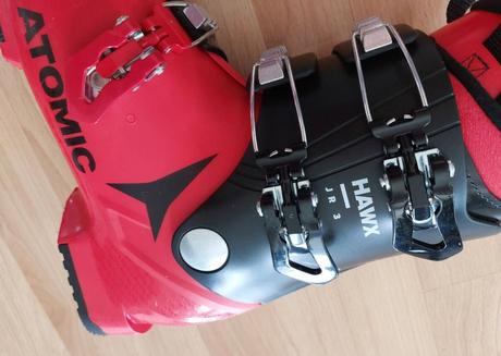 Dětské přezkáče, sjezdové boty na lyže, atomic 23, atomic,23