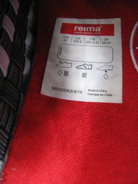 Dívčí, dámská vycházková obuv reima, reima,37