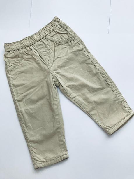 Podšité kalhoty - v.6/9 měs., disney,74