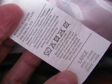 Kostýmový elastický overal-iron man, 