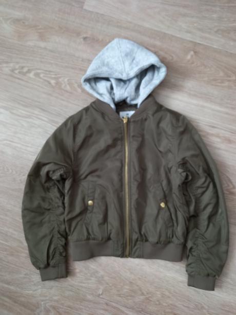 Lehce zateplená bunda, vel. 140, zn. h&m, h&m,140
