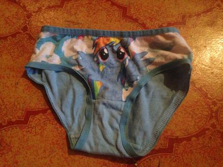 Dívčí kalhotky my little pony rainbow dash 86-92, hasbro,86