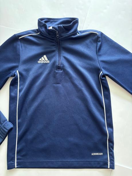 K3/ mikina modra zn. adidas - v.7/8 let, adidas,128