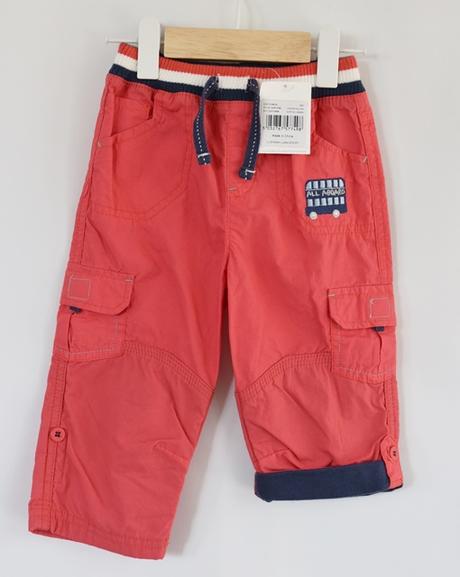 Kalhoty vel. 9 - 12 m, tu,80