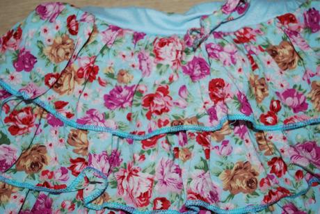 Volánková sukně sukýnka, 116