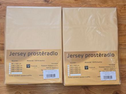 Jersey prostěradla, 