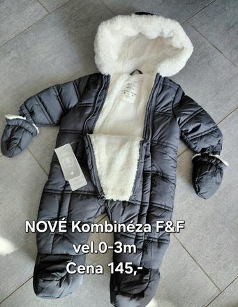 Kombinéza f&f vel.0-3m, f&f,<50