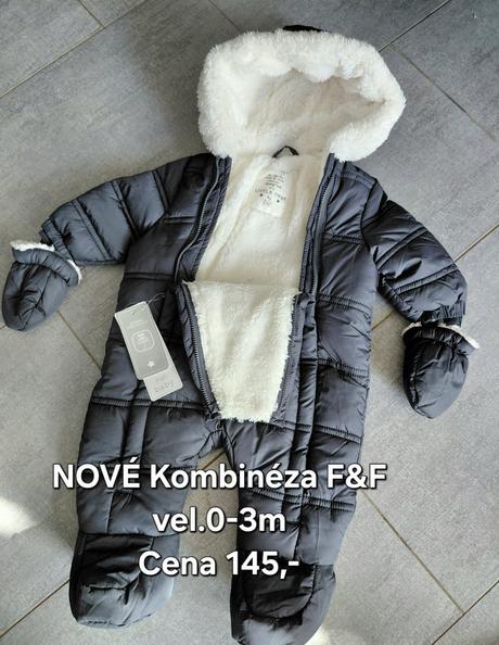 Kombinéza f&f vel.0-3m, f&f,<50