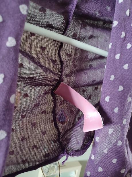 Srdíčkový tunel kruhová šála nákrčník, takko,140