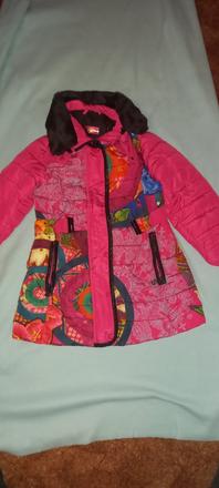 Desigual podzimni/zimni bunda vel. 5-6 let, desigual,116