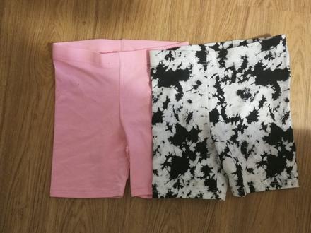 Dvoje dívčí šortky, tesco,122