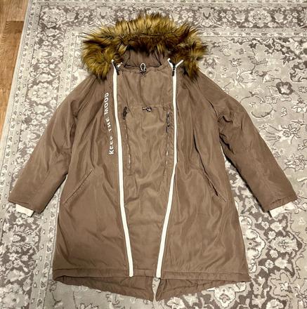 Zimní těhotenská parka 3v1, l