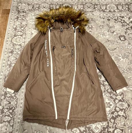 Zimní těhotenská parka 3v1, l