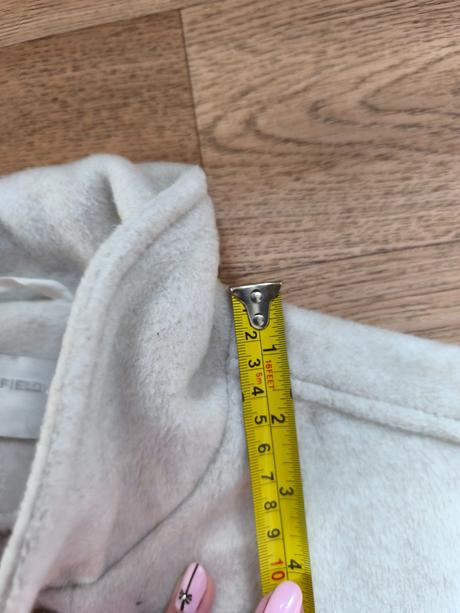 Košilová bunda / krémový kabátek l/xl, gate,l