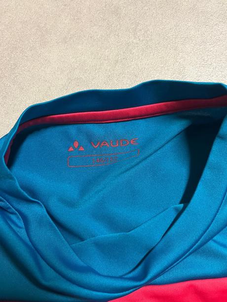 Tričko s uv ochranou vaude kids solaro 146/152, 146