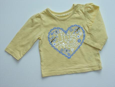 K230 dívčí tričko se srdíčkem vel. 68, nutmeg,68