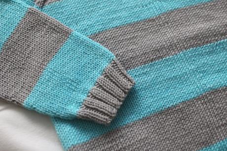 Pletený svetřík - napůl merino, 116