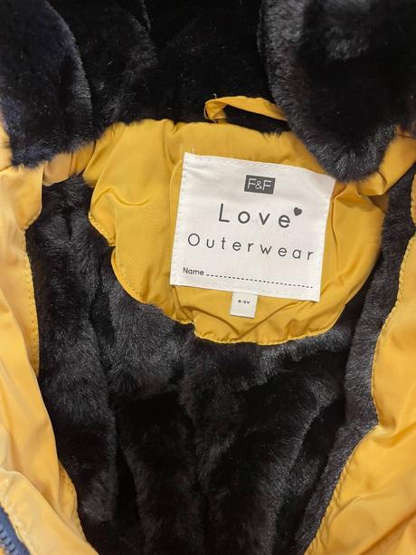 Dívčí zimní bunda f&f 8-9 let, f&f,134
