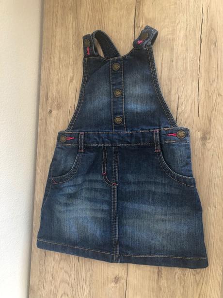 Biobavlněné riflové šatičky, george,80