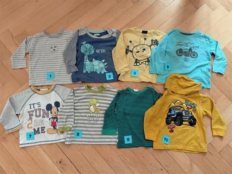 Triko dlouhý rukáv 86, baby club,86