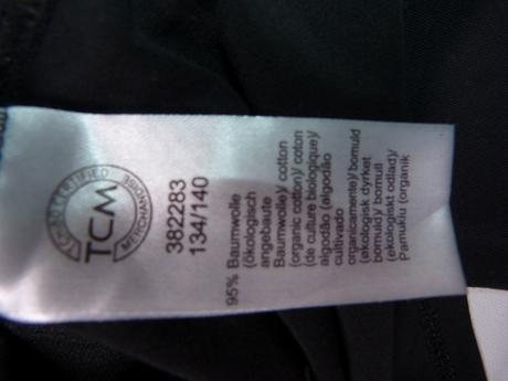 Tričko s flitrovými hvězdami vel. 134/140, tchibo,140