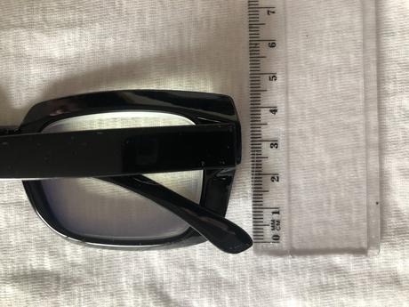 Černé brýle s ochranou proti modrému světlu +3, 