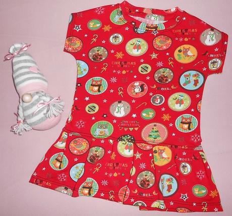 Vánoční šatičky - tunička vel.98, 98