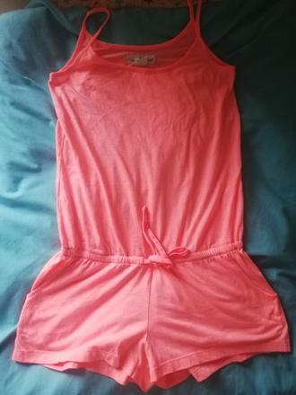 Bavlněný overal na ramínka, h&m,s