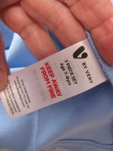 Bavlněné modré tričko-unisex, 128