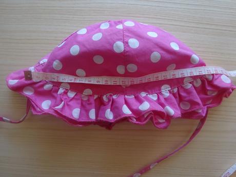 Letní klobouček s puntíky, vel. 86, 86