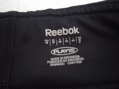 Dámské sportovní 3/4 kraťasy reebok m 38, reebok,m
