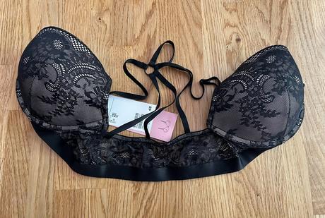 Podprsenka krajková & push up h&m 80c, h&m,80c