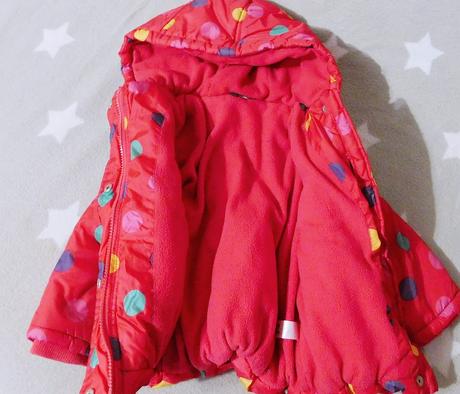 Puntíkatá zimní bundička george vel.92/98, george,92