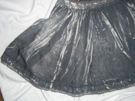 Nádherná nepřehlédnutelná sukně, papaya,m