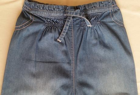 Dětské lehoučké rifličky, džíny, zn.f&f, vel.92, f&f,92