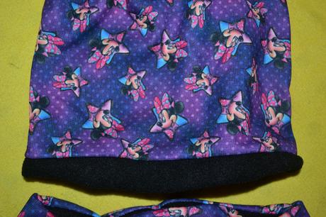 Oteplená  čepice a nákrčník ,uvnitř fleece,98-116, 110