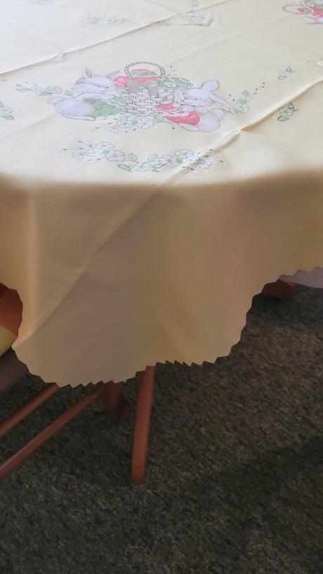 Velikonoční ubrus a  dečka, 