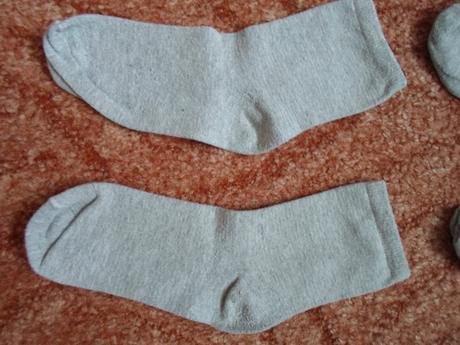 Šedé ponožky 3 páry, 31