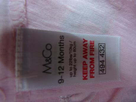 Mco nové bavlněné šaty vel. 80, m&co,80