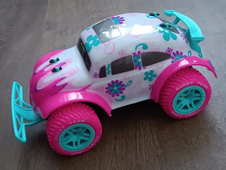 Exost - růžové autíčko na dálkové ovládání, 