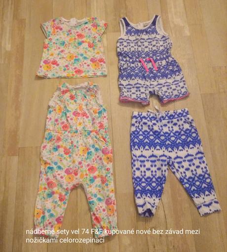Letní komplety 74, f&f,74