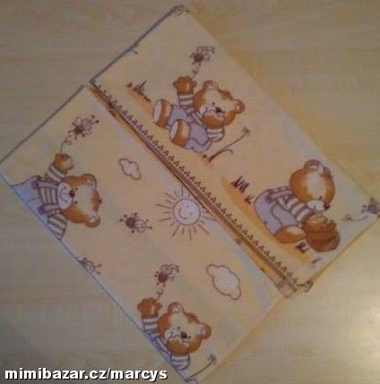 Flanelová plena s potiskem 70x80 cm,