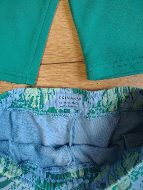 2pack chlapecké teplákové kraťasy primark 164, primark,164