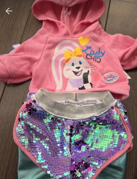 Oblečení pro panenku baby born, 