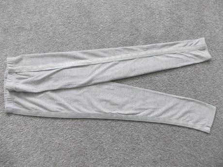 Šedé legíny / legínky, vel.146/152, 146