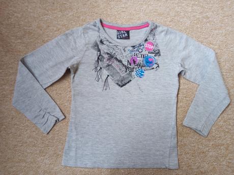 Tričko zn."girl star" vel."116", 116