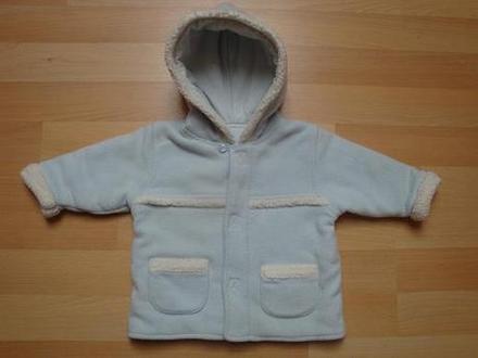 Kabátek/kožíšek george - světle modrý, george,68